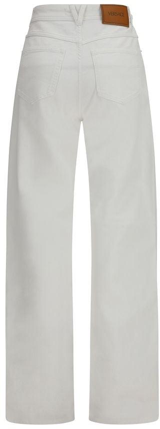 26SS 베르사체 데님 팬츠 10009469780254 WHITE - VERSACE