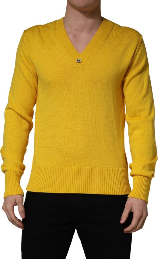 26FW 돌체앤가바나 니트웨어 10059367940382 YELLOW