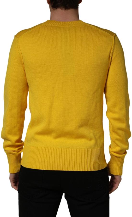 26FW 돌체앤가바나 니트웨어 10059367940382 YELLOW - DOLCE & GABBANA