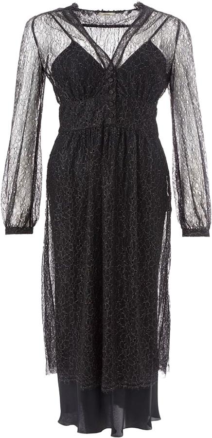 26FW 라르디니 롱 원피스 9335877435678 BLACK
