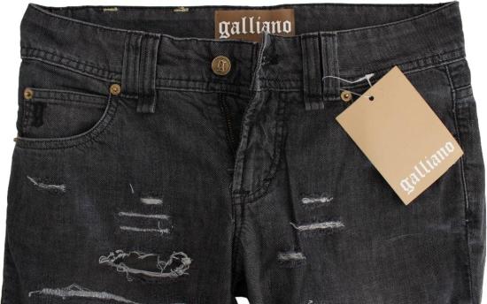 26FW 갈리아노 데님 팬츠 9664982417694 GREY - GALLIANO
