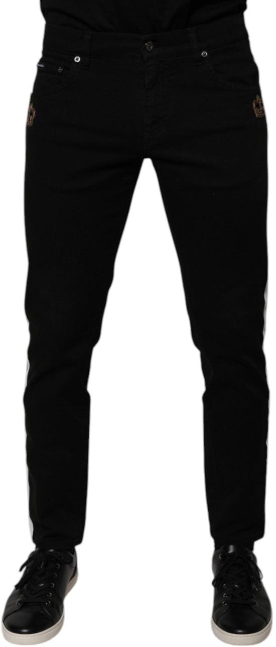 26FW 돌체앤가바나 데님 팬츠 9708977815838 BLACK - DOLCE & GABBANA