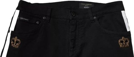 26FW 돌체앤가바나 데님 팬츠 9708977815838 BLACK - DOLCE & GABBANA