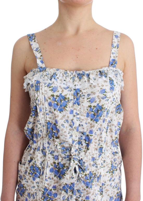 26FW 에르마노 설비노 숏 원피스 9756415459614 BLUE - ERMANNO SCERVINO