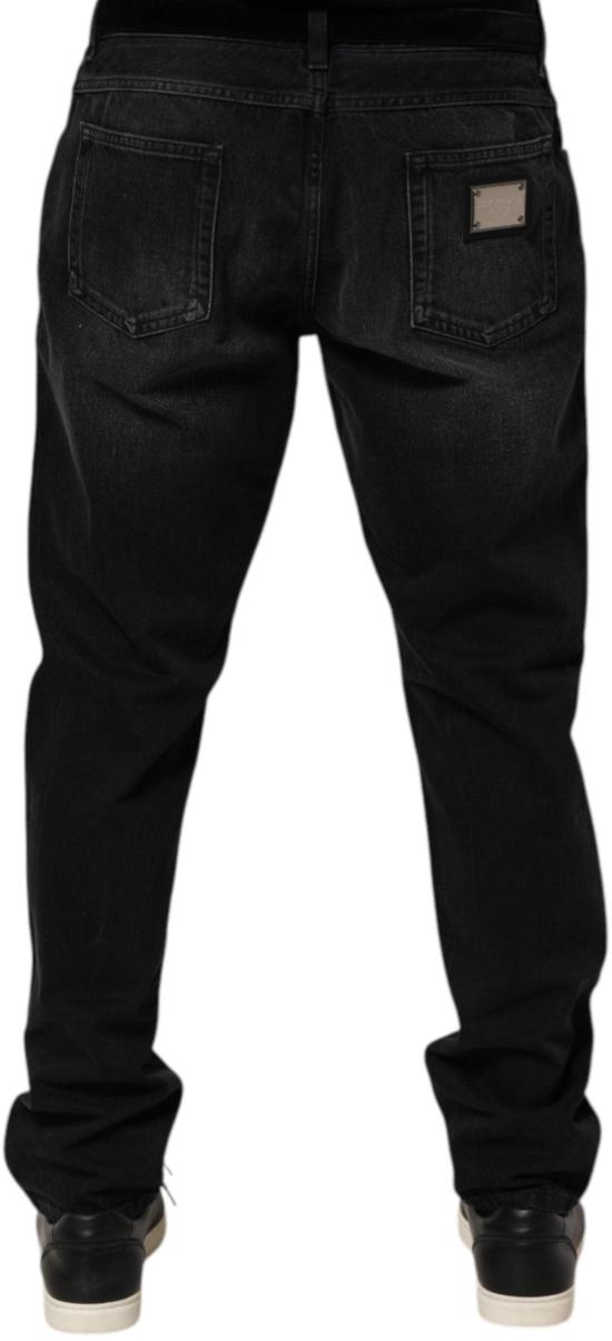 26FW 돌체앤가바나 데님 팬츠 9953134706974 BLACK - DOLCE & GABBANA