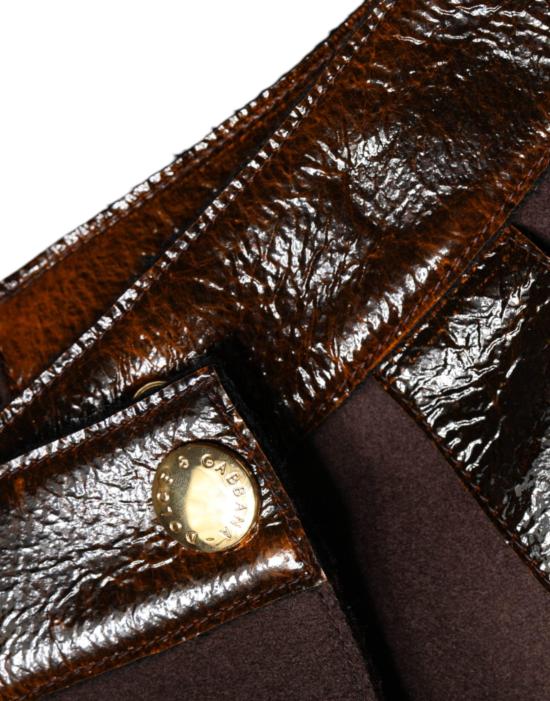26FW 돌체앤가바나 숏 스커트 9630242079006 BROWN - DOLCE & GABBANA