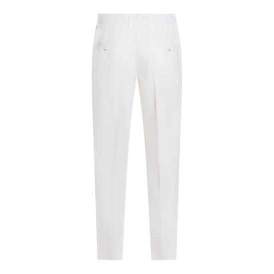  돌체앤가바나 스트레이트 팬츠 15787036246302 WHITE - DOLCE & GABBANA