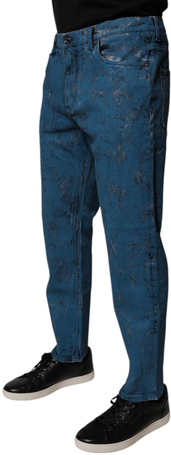 26FW 돌체앤가바나 데님 팬츠 9759428608286 BLUE - DOLCE & GABBANA