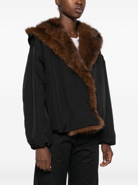 26FW 엘레 무스탕 EFW260126 NERO - ELEH