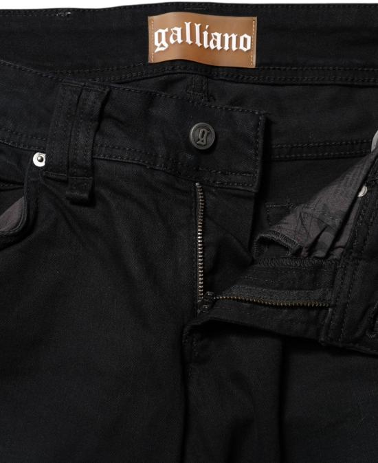 26FW 갈리아노 데님 팬츠 49912667668766 BLACK - GALLIANO
