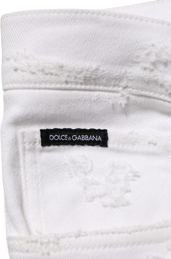 26FW 돌체앤가바나 데님 팬츠 9844203028766 WHITE - DOLCE & GABBANA