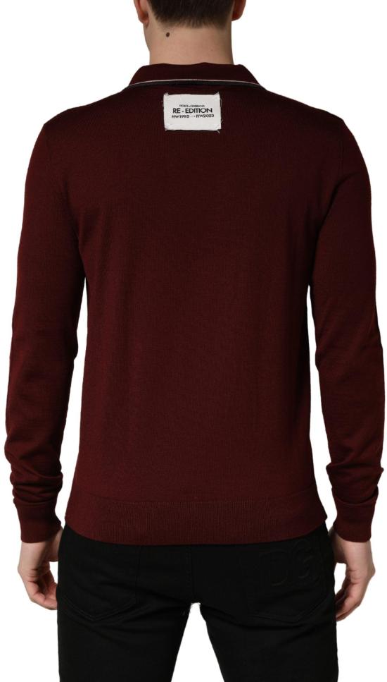 26FW 돌체앤가바나 탑 10047475286302 MAROON - DOLCE & GABBANA