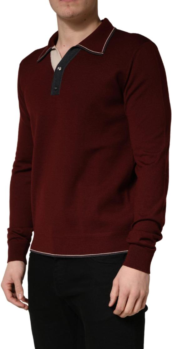 26FW 돌체앤가바나 탑 10047475286302 MAROON - DOLCE & GABBANA