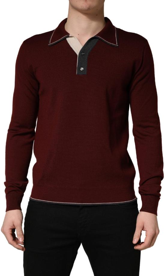 26FW 돌체앤가바나 탑 10047475286302 MAROON - DOLCE & GABBANA