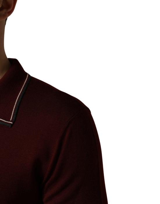 26FW 돌체앤가바나 탑 10047475286302 MAROON - DOLCE & GABBANA