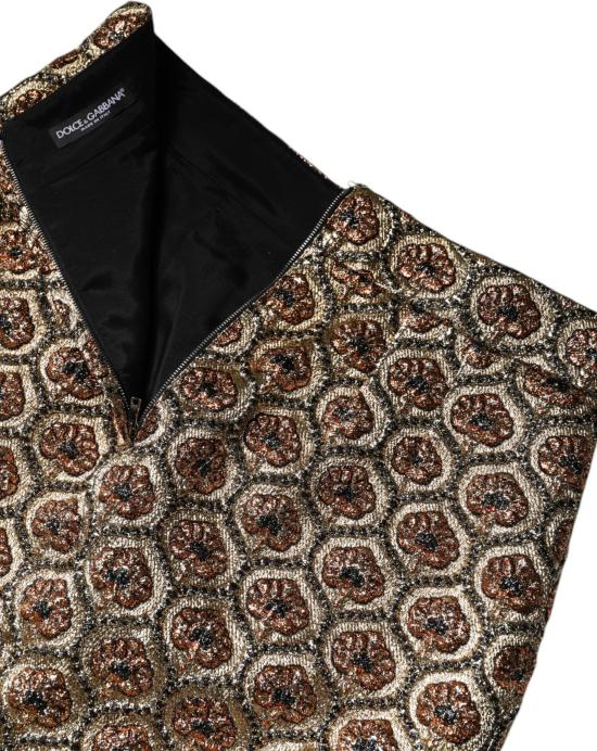 26FW 돌체앤가바나 숏 스커트 9759444140318 BLACK - DOLCE & GABBANA