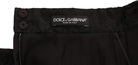 26FW 돌체앤가바나 숏 스커트 9069603422494 BLACK - DOLCE & GABBANA