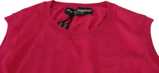 26FW 돌체앤가바나 민소매 티셔츠 49456712024350 PINK - DOLCE & GABBANA