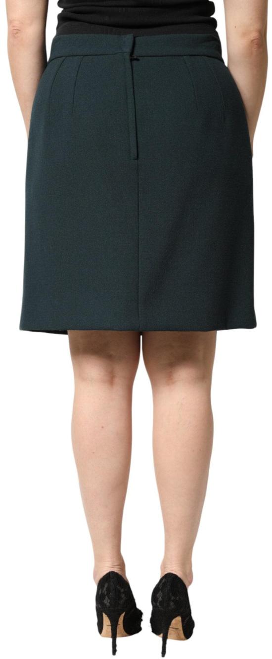 26FW 돌체앤가바나 숏 스커트 9950778360094 GREEN - DOLCE & GABBANA