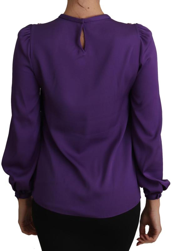 26FW 돌체앤가바나 탑 49456596910366 PURPLE - DOLCE & GABBANA