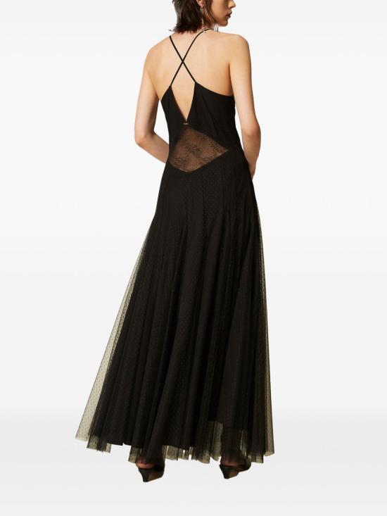 26FW 트윈셋 미디 원피스 262TP2213 00006 Nero - TWINSET