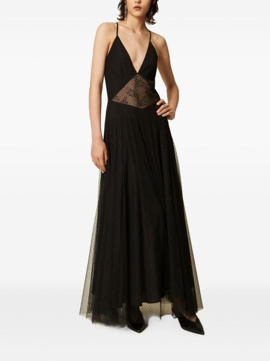 26FW 트윈셋 미디 원피스 262TP2213 00006 Nero - TWINSET