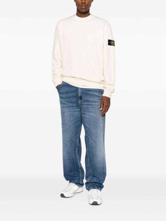 26FW 스톤 아일랜드 긴팔 티셔츠 6100049 S0A20V0093 Bianco - STONE ISLAND