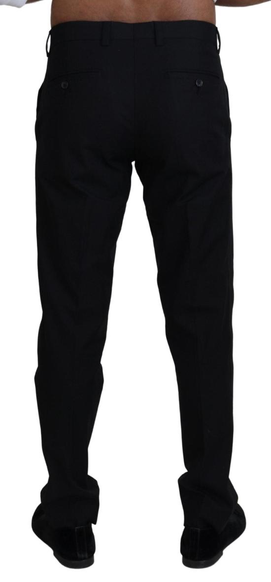 26FW 돌체앤가바나 치노 팬츠 9635958489374 BLACK - DOLCE & GABBANA