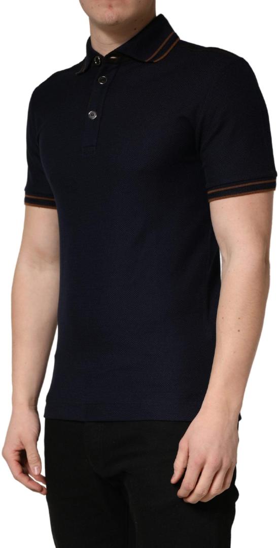 26FW 돌체앤가바나 폴로 티셔츠 10047470895390 BLUE - DOLCE & GABBANA
