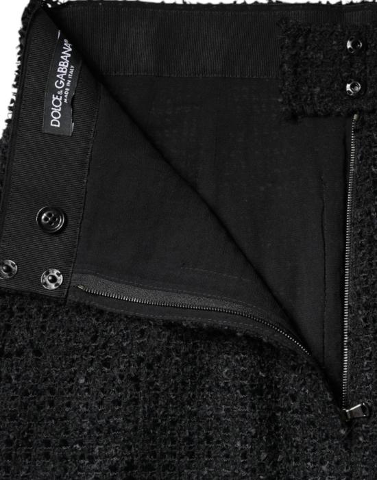 26FW 돌체앤가바나 미디 스커트 49329777705246 BLACK - DOLCE & GABBANA