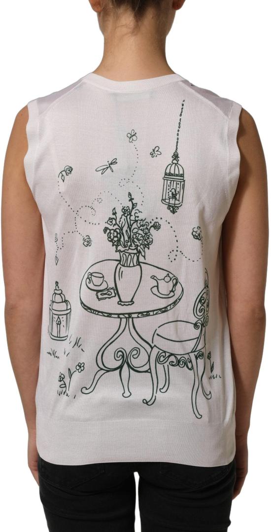 26FW 돌체앤가바나 탑 59525193171230 WHITE - DOLCE & GABBANA