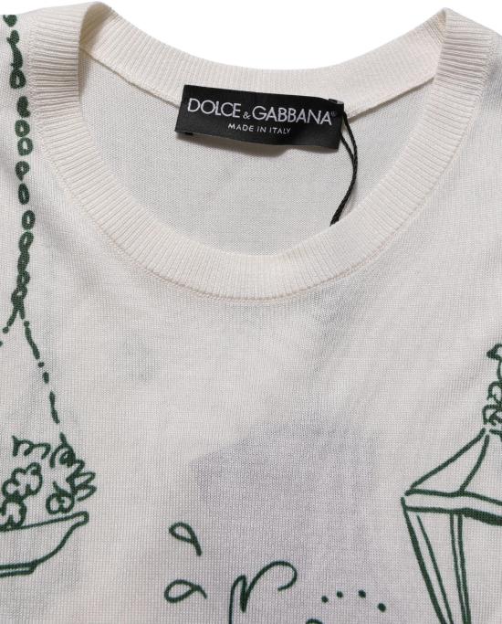26FW 돌체앤가바나 탑 59525193171230 WHITE - DOLCE & GABBANA