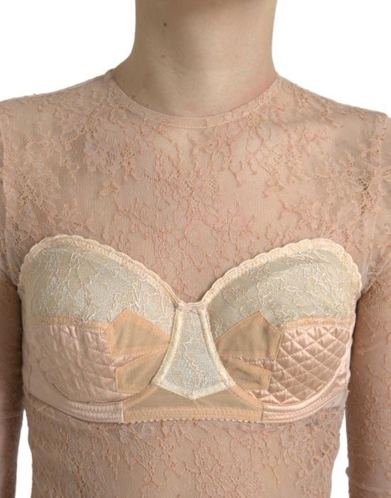 26FW 돌체앤가바나 탑 9665322647838 BEIGE - DOLCE & GABBANA