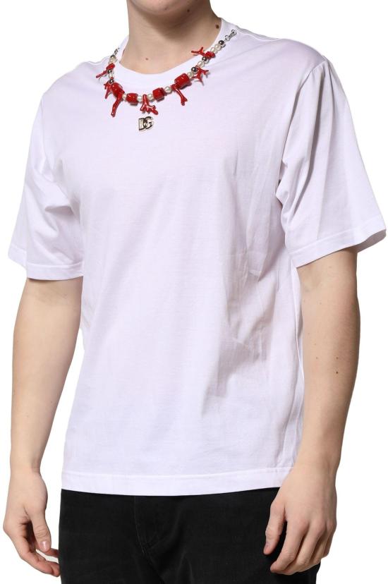 26FW 돌체앤가바나 탑 50514027184414 WHITE - DOLCE & GABBANA