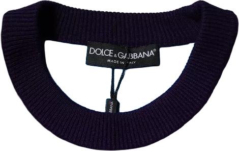 26FW 돌체앤가바나 니트웨어 9920152240414 BLUE - DOLCE & GABBANA