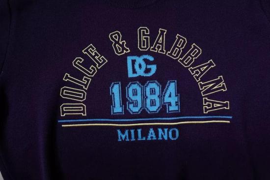 26FW 돌체앤가바나 니트웨어 9920152240414 BLUE - DOLCE & GABBANA