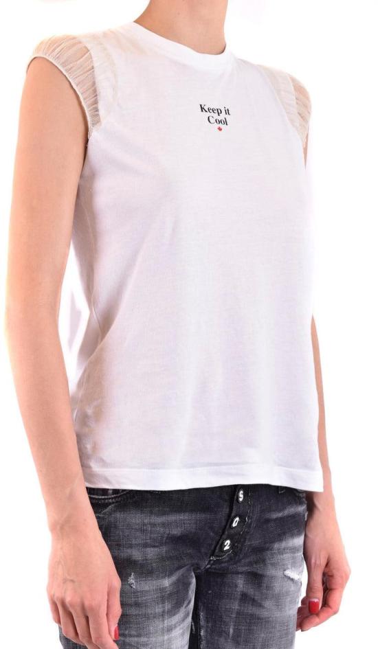26FW 디스퀘어드2 탑 9842380538142 WHITE - DSQUARED2