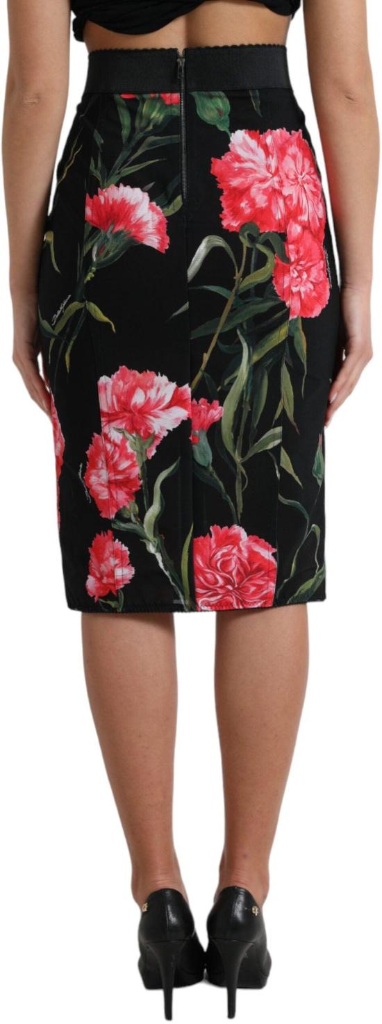 26FW 돌체앤가바나 미디 스커트 9069620953374 BLACK - DOLCE & GABBANA