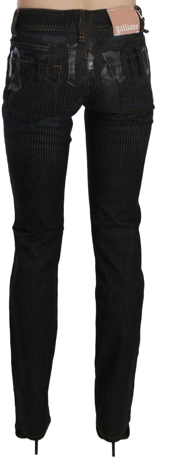 26FW 갈리아노 데님 팬츠 49453832405278 BLACK - GALLIANO