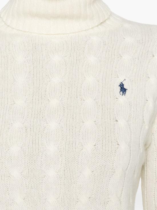 26FW 폴로 랄프로렌 울 캐시미어 케이블 니트 터틀넥 211888686 012 CREAM - POLO RALPH LAUREN