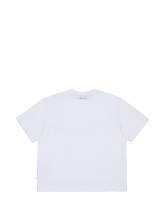26FW [키즈] 디스퀘어드2 티셔츠 DQ3458D0AIK DQ100 BIANCO - DSQUARED2