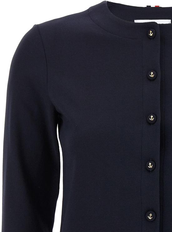 25FW 톰브라운 니트웨어 10121347924254 BLUE - THOM BROWNE