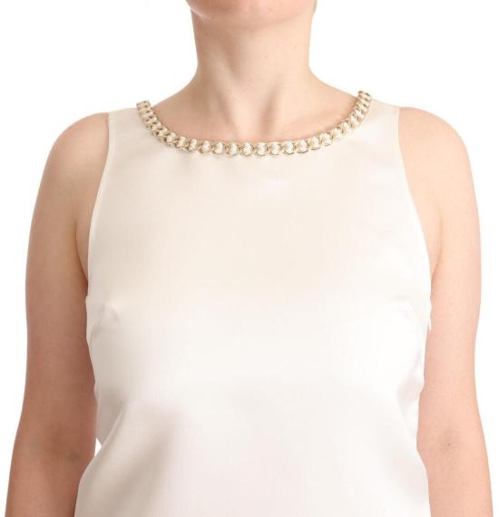 26FW 엘리자베타프랜치 숏 원피스 9069486604574 WHITE - ELISABETTA FRANCHI
