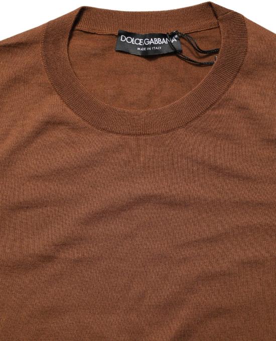 26FW 돌체앤가바나 니트웨어 10059360567582 BROWN - DOLCE & GABBANA