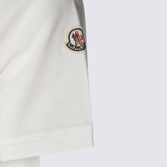 26FW 몽클레어 폴로 티셔츠 L20918A00017 89A16034 White - MONCLER