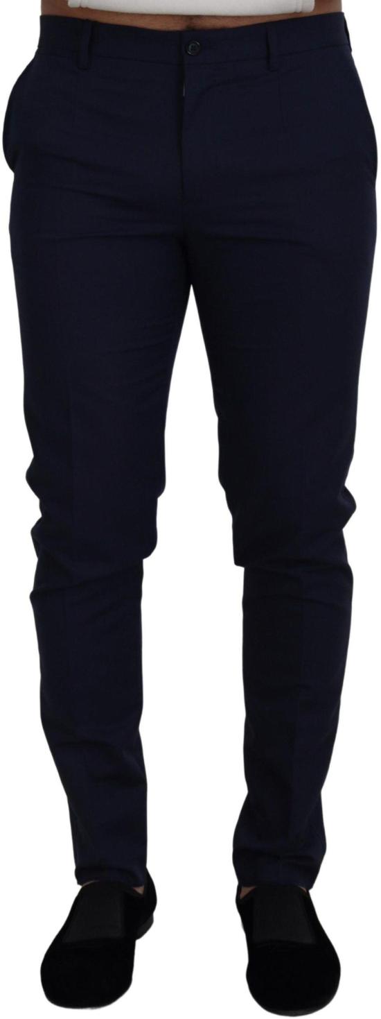 26FW 돌체앤가바나 치노 팬츠 9635955769630 BLUE - DOLCE & GABBANA