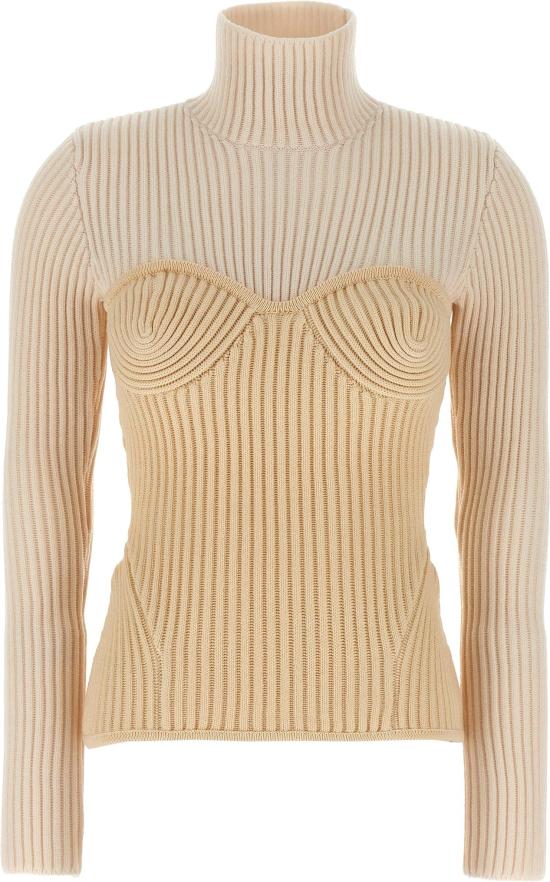 26FW 장 폴 고티에 터틀넥 10127817310494 BEIGE