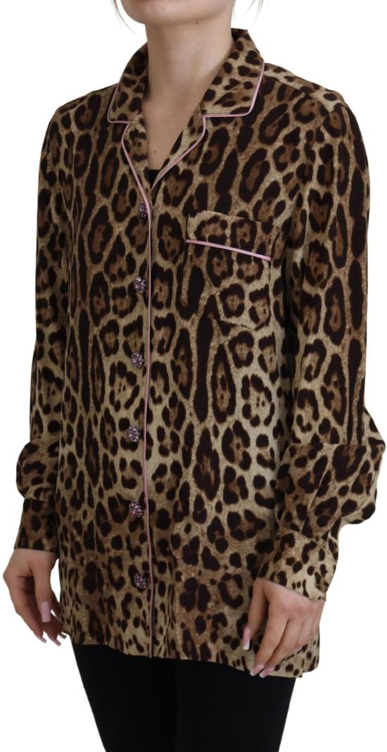 26FW 돌체앤가바나 탑 9665313046814 BROWN - DOLCE & GABBANA