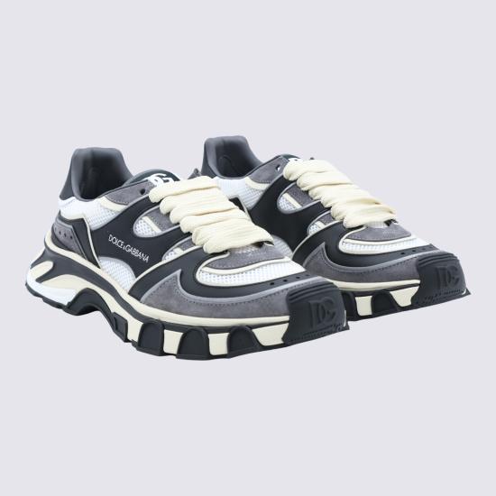 26FW 돌체앤가바나 스니커즈 CS2463 A099689697 WHITE GREY - DOLCE & GABBANA
