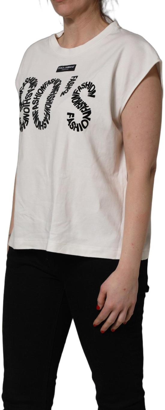 26FW 돌체앤가바나 탑 10066260099358 WHITE - DOLCE & GABBANA